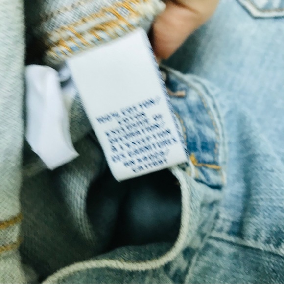 Old Navy Beaded Back Denim Jacket - Picture 11 of 11